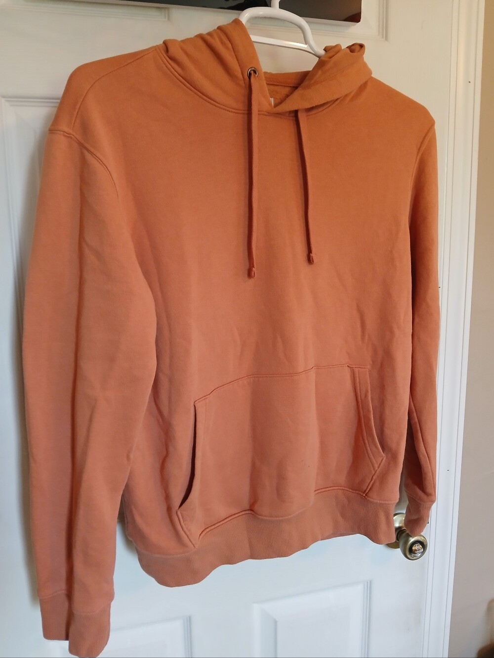 Men's Goodfellow & Co. Hoodie - Rust Orange